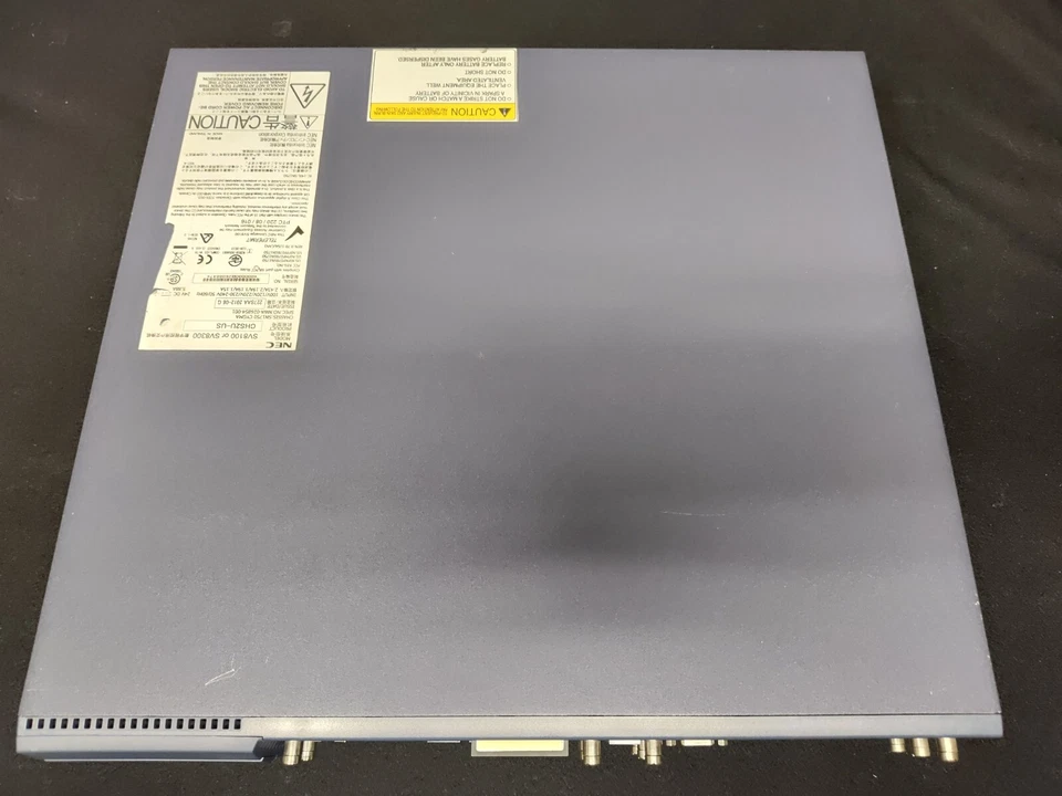 NEC CHS2U-US Univerge VOIP System w/ CD-CP00, CD-4LCA, CD-PRTA (x2) & CD-SVRU - Image 4 of 4