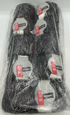 10 Rolls Muench Yarns Marabu Color M4201 Lot 001 Unused Black 20g 100% Polyester