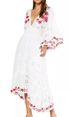 MISA Shadi Dress White M