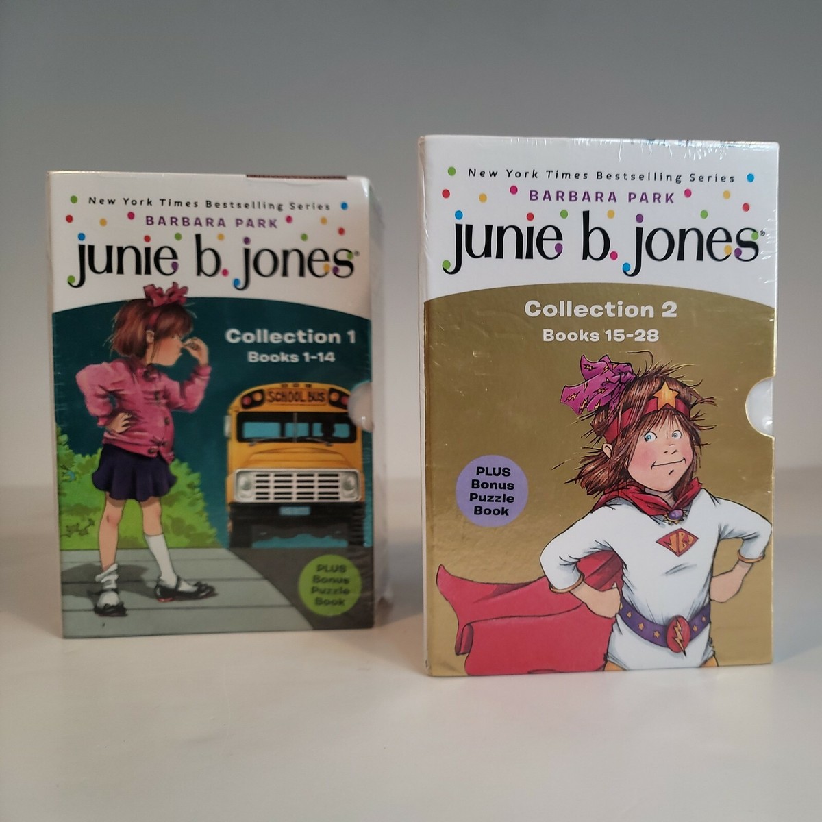 Junie B. Jones 28巻セット Junie B. Jones Complete Collection: 28-Book Boxed Set in a Bus by