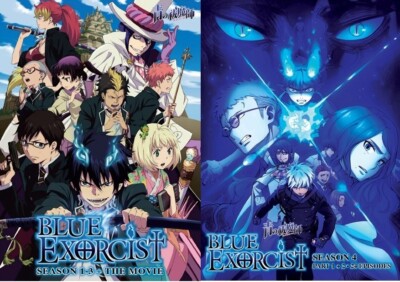 Anime DVD Blue Exorcist TV Series Season 1-4+Part 1+2 (Vol.1-73End