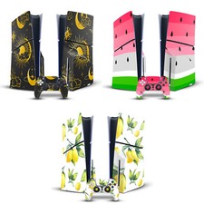 HAROULITA ART MIX VINYL SKIN FOR SONY PS5 SLIM DISC CONSOLE  CONTROLLER