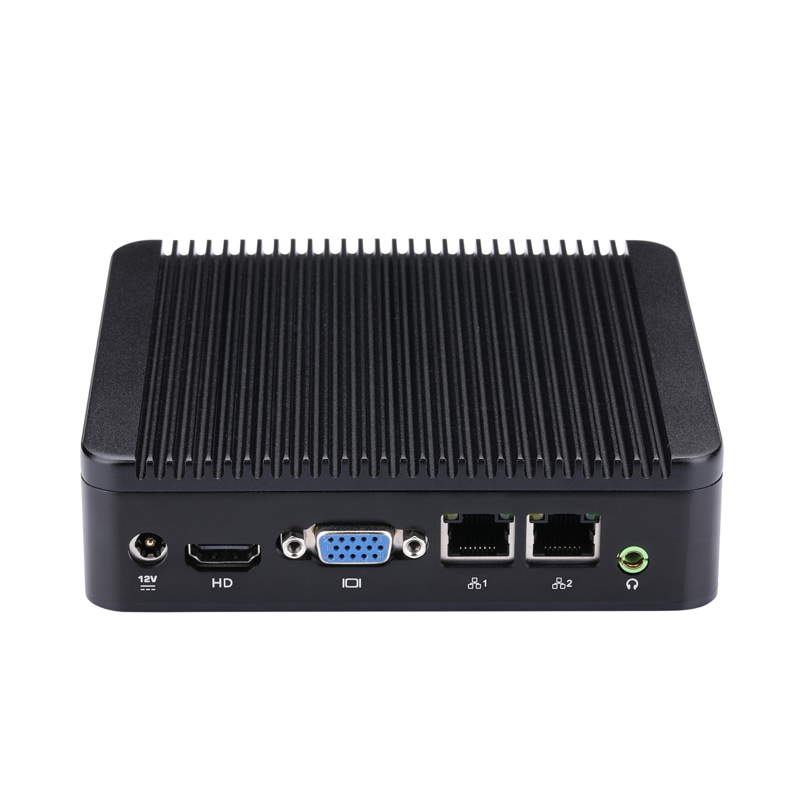 Qotom Mini PC With 2 LAN Port,,VGA, 4 USB Port, Celeron J1900 Quad core 2 GHz - Picture 2 of 6