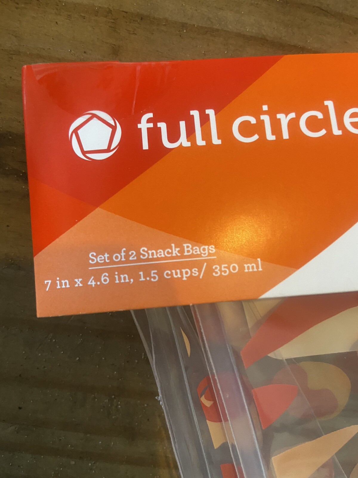 NEW Full Circle Ziptuck Reusable ZipTuck 2pck. 4x Large and 3x Smaller
