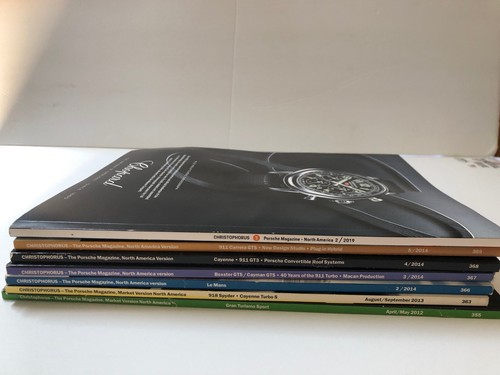 Lot 7 Issues Christophorus Porsche Magazine 2012, 2013, 2014, 2019 - Picture 2 of 2