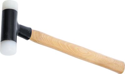 BGS technic Schonhammer | Hickory-Stiel | rückschlagfrei | Ø 30 mm | 300 g