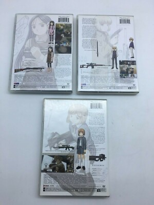 Gunslinger Girl Volumes 1,2,3 (13 Episodes, 3 DVD Set) Ragazzine