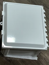 WIEGMANN HW-P121006CHQR Enclosure12x10x6" Material Polycarbonate NIB P42