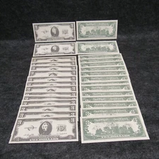 (30) Spoof $3.00 Twe Three Dollar Bills Funny Prank Joke Play Money NEW & CRISP