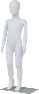 KINBOR 43'' H Child Mannequin Realistic Full Body Dress Form Adjustable Detachable