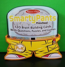 Melissa  Doug Smarty Pants PreK 120 Educational Questions Puzzles  Games