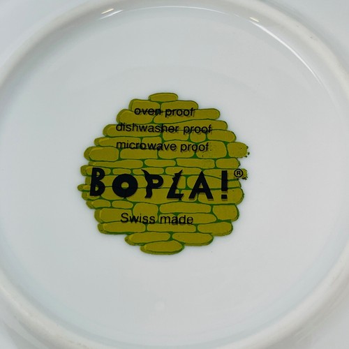 Bopla Cup & Saucer Set Blue Yellow Turquoise Eggs Birds Porcelain Modern Art NEW - Picture 12 of 21