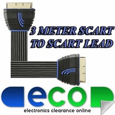 QED PROFILE QE2711 QE5050 3M 3 METER SCART PRECISION AV CABLE