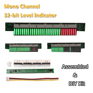 32bit Led Fullstandsanzeige Panel Vu Meter Mono Channel Sound