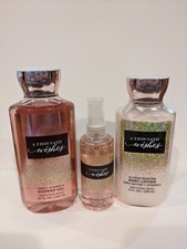Bath and Body Works A Thousand Wishes Shower Gel, Lotion And Fragrance Mist