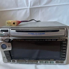 Alpine Mda-W892J Cd Md Player 2Din Dsp Car Audio JDM Excellent 3-CD changer USED