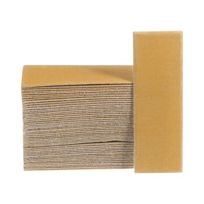 50pcs Micro Detail Sander Paper 400 Grit 3.5 x 1.2 Inch Finger Sander Sandpapers