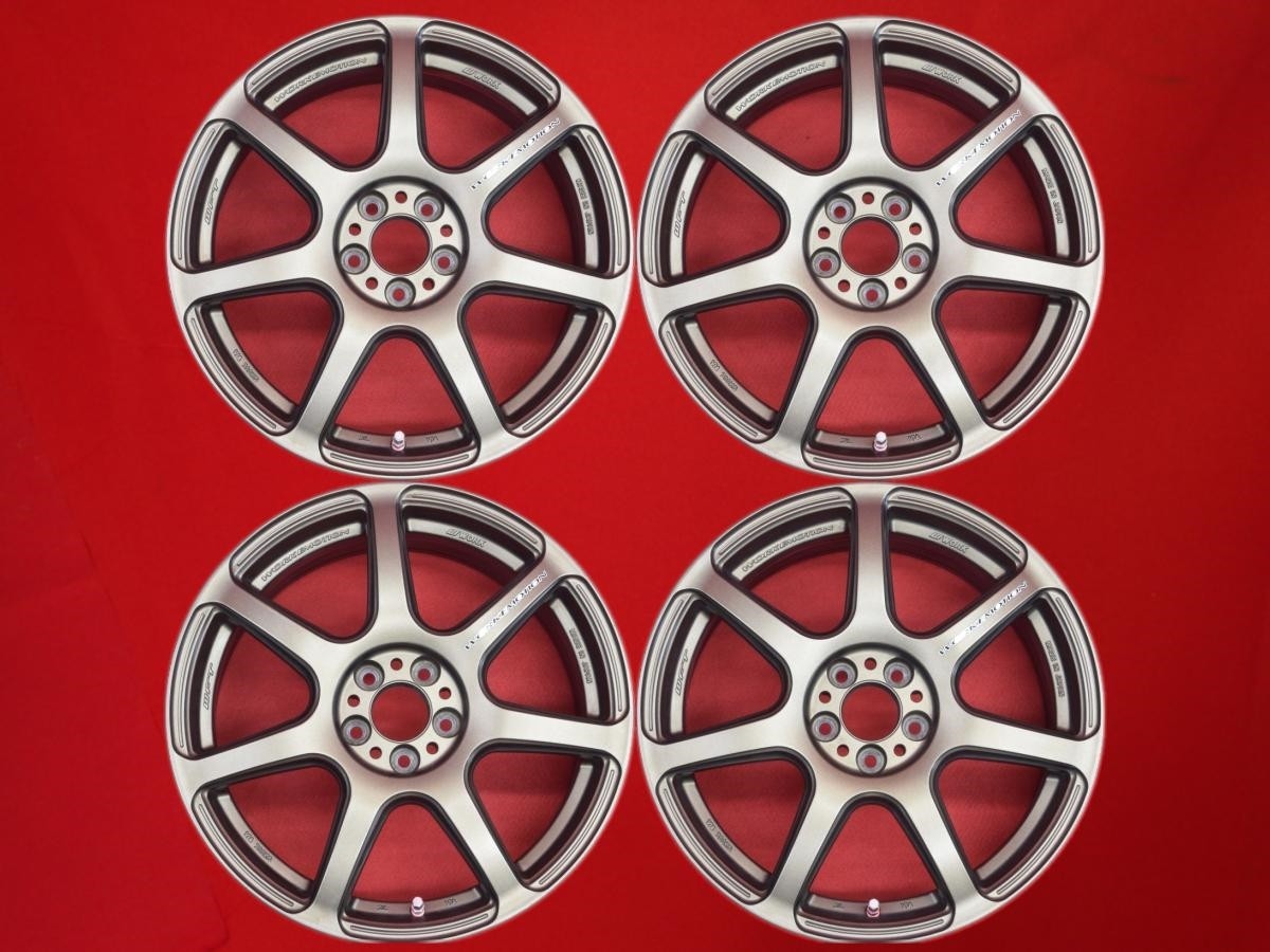 WORK EMOTION T7R　PCD100-5 Work Emotion T7r 5x100 18x8.5 +45 Gt Silver - Threepieceus
