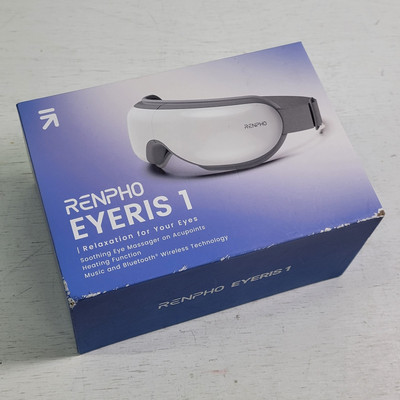 RENPHO Eyeris 1 Eye Massager w/ Acupoints, Heat & Bluetooth Music Model RF-EM001