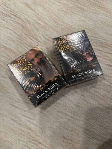 LOTR * Black Rider * Sauron + Saruman Starter Deck Combo - New Sealed!