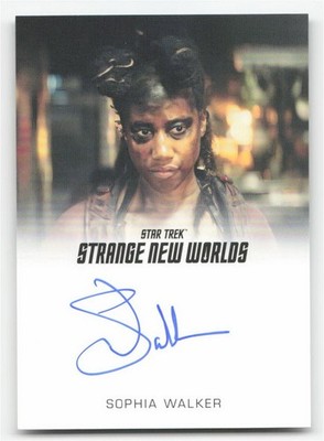 Star Trek Strange New Worlds Season 1 Sophia Walker Full Bleed Autograph