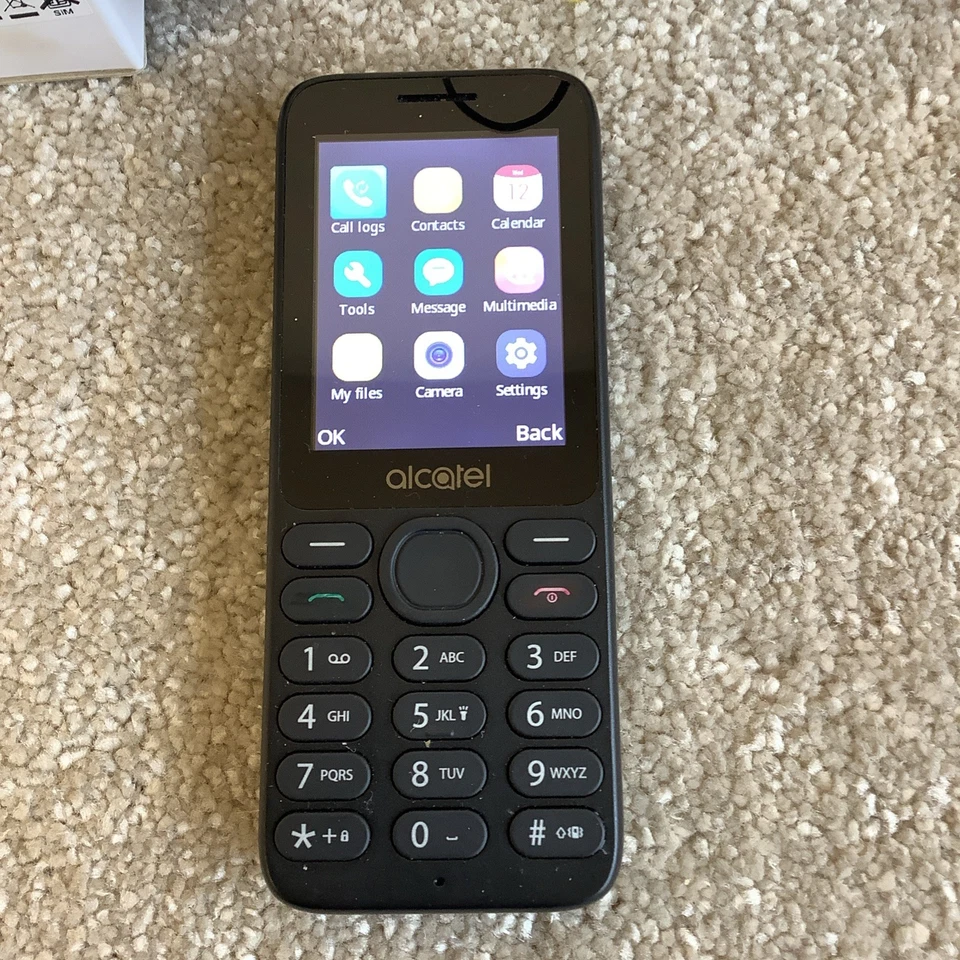 Alcatel 3080G 4G Black Mobile Phone **FREE P&P** - Image 3 of 4