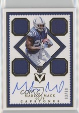2017 Panini Vertex Rookie Capstones 93/99 Marlon Mack #115 Auto 17k5