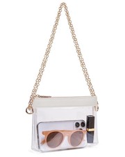 Unilily Clear Bag for Stadium Events, Stadium Approved Small Clear Purse for ...