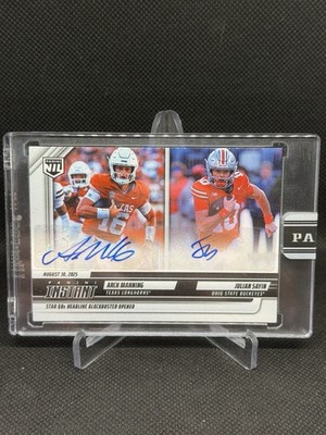 Arch Manning / Julian Sayin 2025 Panini Instant NIL CFB #AMJSA Dual Auto /99!