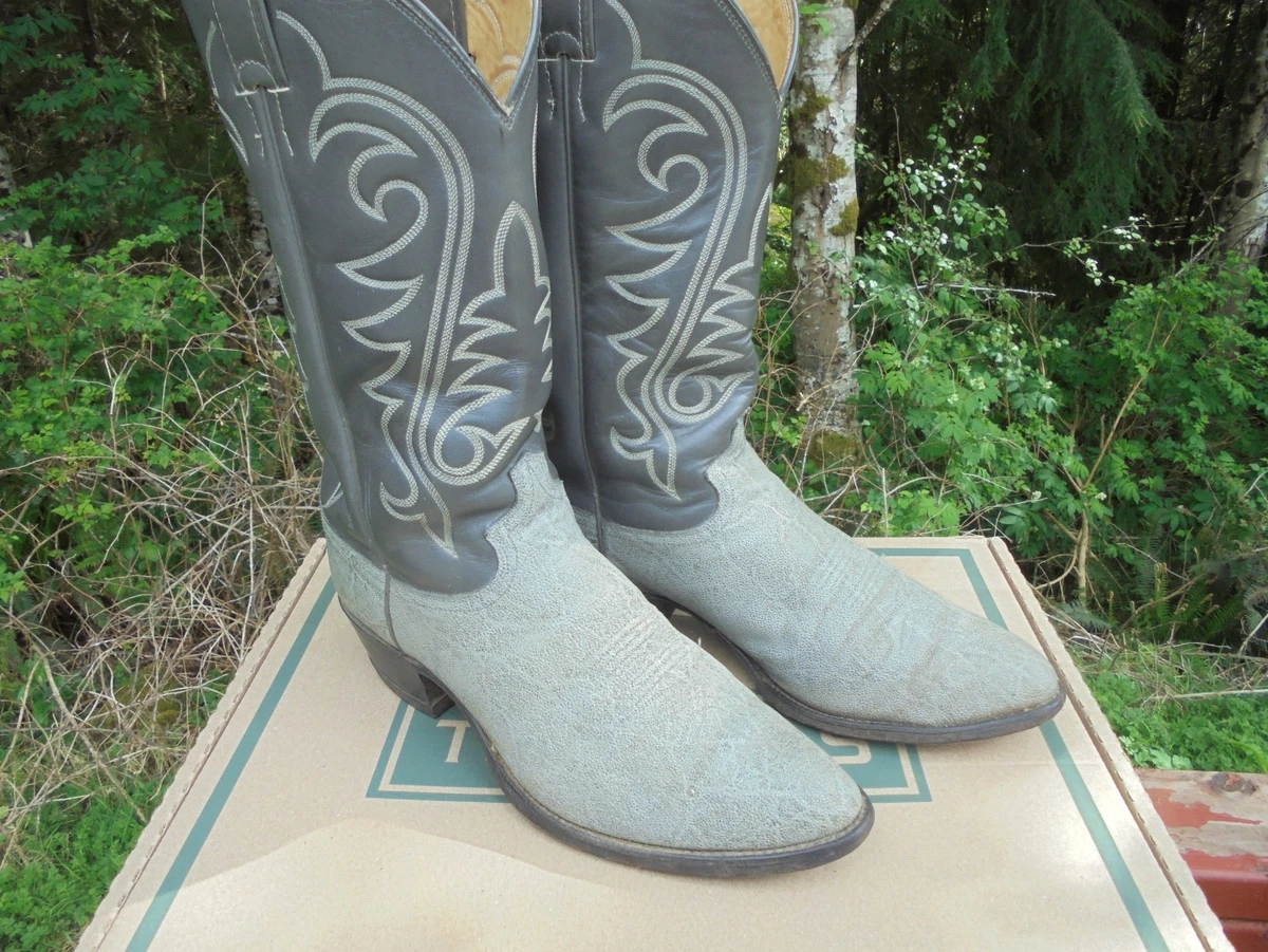 Justin Boots with Upper Leather Gray Boots for Men for sale 