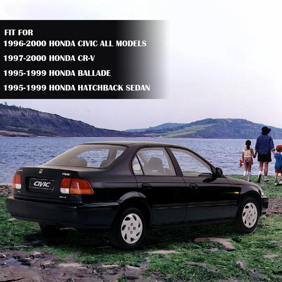 2x PARA HONDA CIVIC 1996-2000 LUZ SEÑALIZADORA LATERAL AHUMADA LUZ INTERMITENTE Dinámica Foto 2 de 4