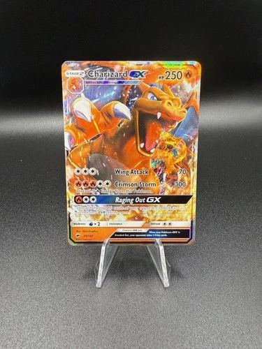 TCG Pokemon Charizard GX 20/147 Burning Shadows Ultra Rare Holo Near Mint