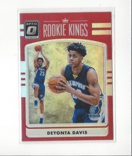 2016-17 Donruss Optic Rookie Kings Red Prizm #27 Deyonta Davis RC Grizzlies /99 