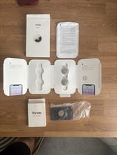 Apple AirTag 2-Pack Air Tag Brand New Opened Box 4-Pack Box with Cityway Case