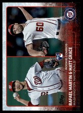 Rafael Martin / Matt Grace RCOM, 2015 Topps Update #US59 Nationals MLB READ