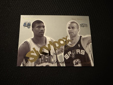 2003-04 SKYBOX AUTOGRAPHICS ROOKIES AFFIRMED GAINES / PARKER CARD #9