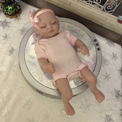 Realistic Soft Newborn Baby Girl Doll Anatomical Full Body Vinyl Silicone VGU