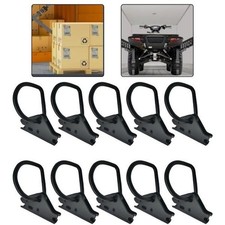 10 Stück D Ring Sicherungsanker für Etrack Cargo Zurrgurte für Anhänger LKW