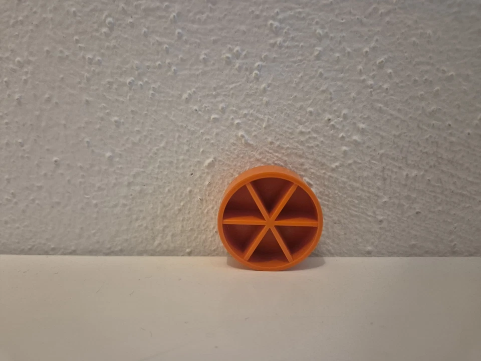 Trivial Pursuit Genus Edition Ersatzteile: Wissensspeicher Orange - Bild 1 von 1