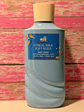 Bath  Body Works Milk Bar Cereal Milk Soft Serve Body Wash 10oz LIMITED EDITION