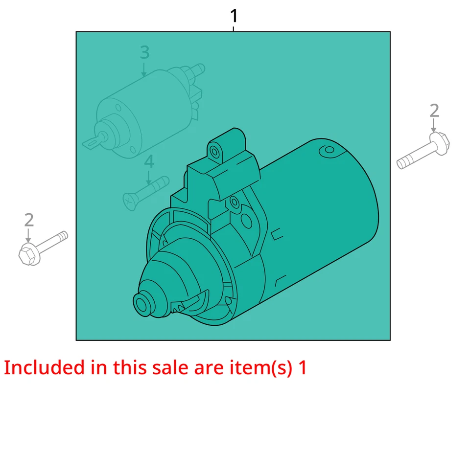 Motor De Arranque Para AUDI SQ5 766042 18-21 Foto 3 de 4
