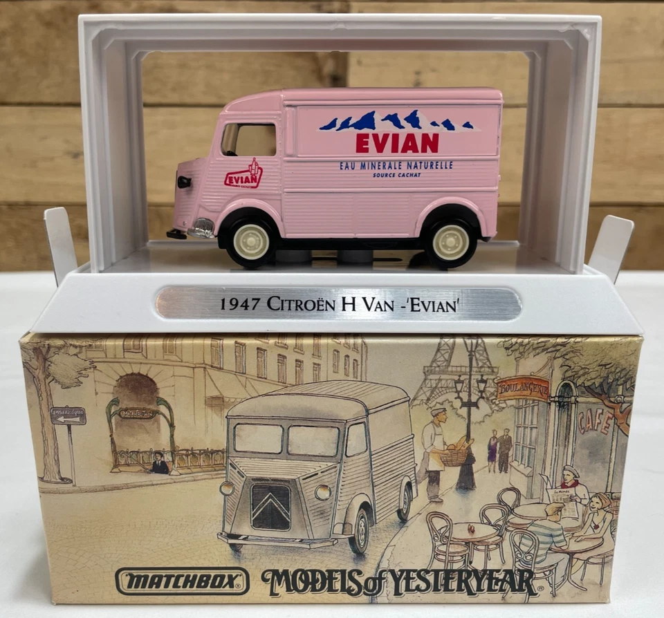 MATCHBOX A TASTE OF FRANCE MODELS OF YESTERYEAR CITROEN TYPE H COMPLETE SET OF 6 - Image 2 of 4