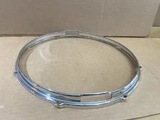 Slingerland 50s 60s Vintage 14” Snare Drum Hoop COB Chrome over Brass