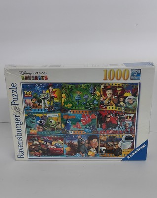 Ravensburger Disney Pixar 1000 Piece Puzzle Toy Story Nemo Cars Wall-E Bugs Life