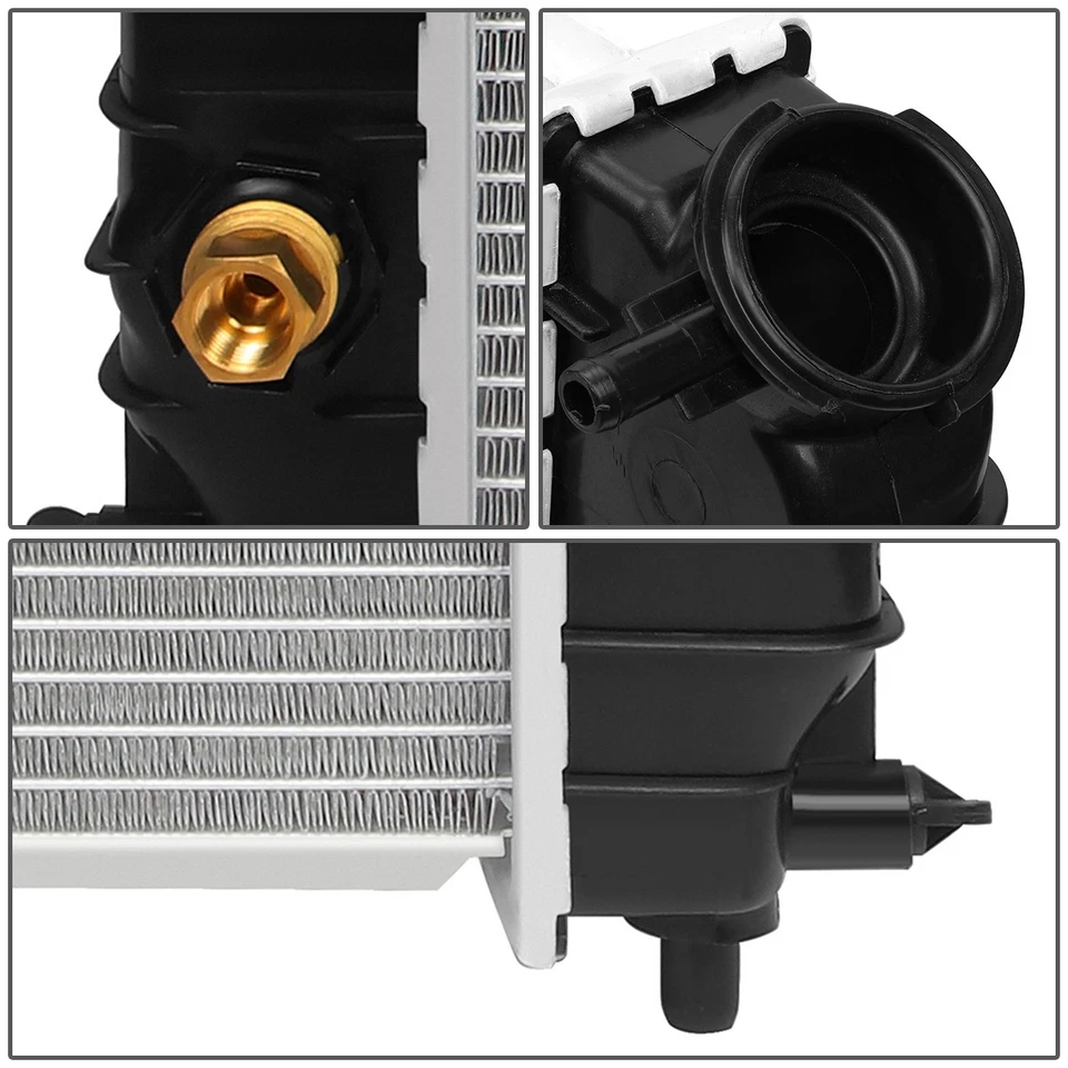 PARA 94-95 GMC SONOMA CHEVY S10 PICKUP 4.3 MT ESTILO OE RADIADOR ALUMINIO DPI 1532 Foto 4 de 4