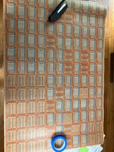 1978 Topps Baseball Uncut Sheet 132 Cards TRAMMELL MOLITOR RC - Picture 19 of 24