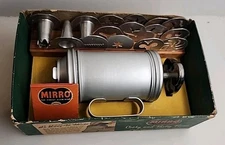 Mirro Cookie & Pastry Press Cake Decorator Set 358 AM 12 discs 3 tips Box Cooky