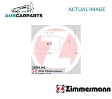 BRAKE PADS SET BRAKING PAD REAR 245781651 ZIMMERMANN NEW OE REPLACEMENT
