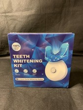 Teeth Whitening Kit w/ LED Light and Dental Grade Teeth Whitening Solution