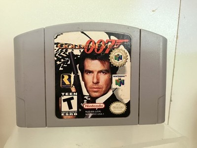 GOLDENEYE 007 JAMES BOND Nintendo N 64 N64 System VIDEO GAME CARTRIDGE NES VTG